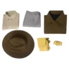 Indiana Jones 5 Cosplay Costume Top Coat Pants Hat Full Set Men Adult Outfits Halloween Carnival Party Roleplay Suit - Image 6