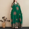 Indian Dress Women Fashion Muslim Ethnic Traditional Sari Kurties Pakistani Long Gown India Pakistan Clothing Dresses For Ladies - Image 2