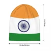 Flag Of India Unisex Adult Beanies Caps Knitted Bonnet Hat Warm Hip Hop Autumn Winter Outdoor Skullies Hats - Image 2