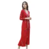 Asian Ethnic Embroidered Dress Three Quarter Sleeve Traditional Indian Clothing Turkish/Pakistan/India Women Costume - Image 6