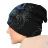 Shiva India Men Women's Beanie Hats Trishool, Adi Yogi Tribal Shiva Knitted Hat Hip Hop Earmuff Bonnet Street Skullies Beanies - Image 5