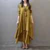 Indian Dress Women Kurties Pakistani Vintage Boho Ethnic Long Sleeve Maxi Dresses Clothes Fashion Ladies India Pakistan Clothing - Image 4