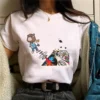 Bear top women harajuku summer manga tshirt female funny harajuku y2k clothes - Image 2