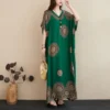 Indian Dress Women Fashion Muslim Ethnic Traditional Sari Kurties Pakistani Long Gown India Pakistan Clothing Dresses For Ladies - Image 4