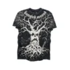 American Street Gothic Punk Style Oversized Printed T-shirt Fashion Retro Short Sleeve Y2k Top Kawaii Korean Fashion Streetwear - Image 2