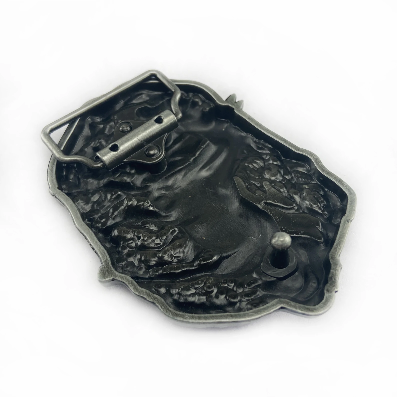 WesBuck Brand Cool Horse Metal New Vintage Belt Buckle Handmade Homemade Accessories Waistband DIY Western Cowboy Rock Style - Image 5