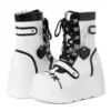 Women Punk Gothic Motorcycle Boots Autumn New Platform Chunky High Heel Ankle Boot Ladies Cool Wedge Woman Black Female Shoes44 - Image 6