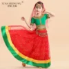 Children Festival Halloween Costumes Indian Dance Belly Dance Kids Bollywood Costumes Princess Fancy Outfit India Girl Top Skirt - Image 4