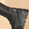 2023 Wedges High Heeled for Dropship Gothic Platform Knee High Boots Street Cool Cosplay Black Motorcycles Boots Shoes for Women - Image 6