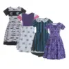 Girls The Haunted Mansion Halloween costume Retro Hitchhiking Ghosts dress Haunted Mansion Maid costume