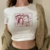 Nana aesthetic fairy grunge trashy crop top Female hippie korean fashion fairycore manga clothing - Image 3