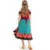 Flamenco Show Gypsy Dress for Girls Halloween Cosplay Princess Irregular Dress Children Waltz Tango Dance Bohemian Sequin Dress - Image 6