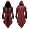 New Medieval Halloween Retro Patchwork Jacket For Men's Gothic Dark Clothing - Image 2