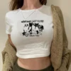 2000s Y2k Tops trashy vintage fairy grunge crop top Female fairycore kawai korean fashion Kawaii clothes - Image 4