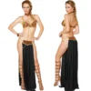 Adult Arab and India Girl Costumes Sexy Princess Leia Slave Costume Halloween Cosplay Egyptian Goddess Masquerade Party Dress - Image 3