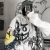 2023 New Punk Hoodies Long Hip Hop Female Clothes Grunge Sweatshirt for Women Aesthetic Korean Y2k Designer Tops - Image 6