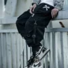 Fashion Men Jogger Pant Hip Hop Streetwear Sweatpants Trousers Tactical High Quality Mens Pants Techwear Cargo Pants Men Clothes - Image 2