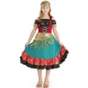 Flamenco Show Gypsy Dress for Girls Halloween Cosplay Princess Irregular Dress Children Waltz Tango Dance Bohemian Sequin Dress - Image 5