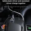 Car Chargers 2 Ports Fast Charging For Samsung Huawei iphone 7 8 Plus xiaomi 10 Universal Aluminum Dual USB Car-charger Adapter - Image 2