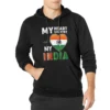 My Heart My Country My India Mens Cotton Hooded 6XL Autumn Streetwear Pullover Sweatshirt Casual Hip Hop Hoodie - Image 2