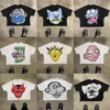 New clothing Gothic casual round neck T-shirt men fashion street funny pattern printed couple half-sleeved cotton top y2k - Image 6