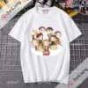 Ateez Harajuku Fashion Korean Men's Singing Group Aesthetic Clothing Cutecore T-shirts Zevity Y2k Tops Kpop Manga Woman Graphic - Image 3