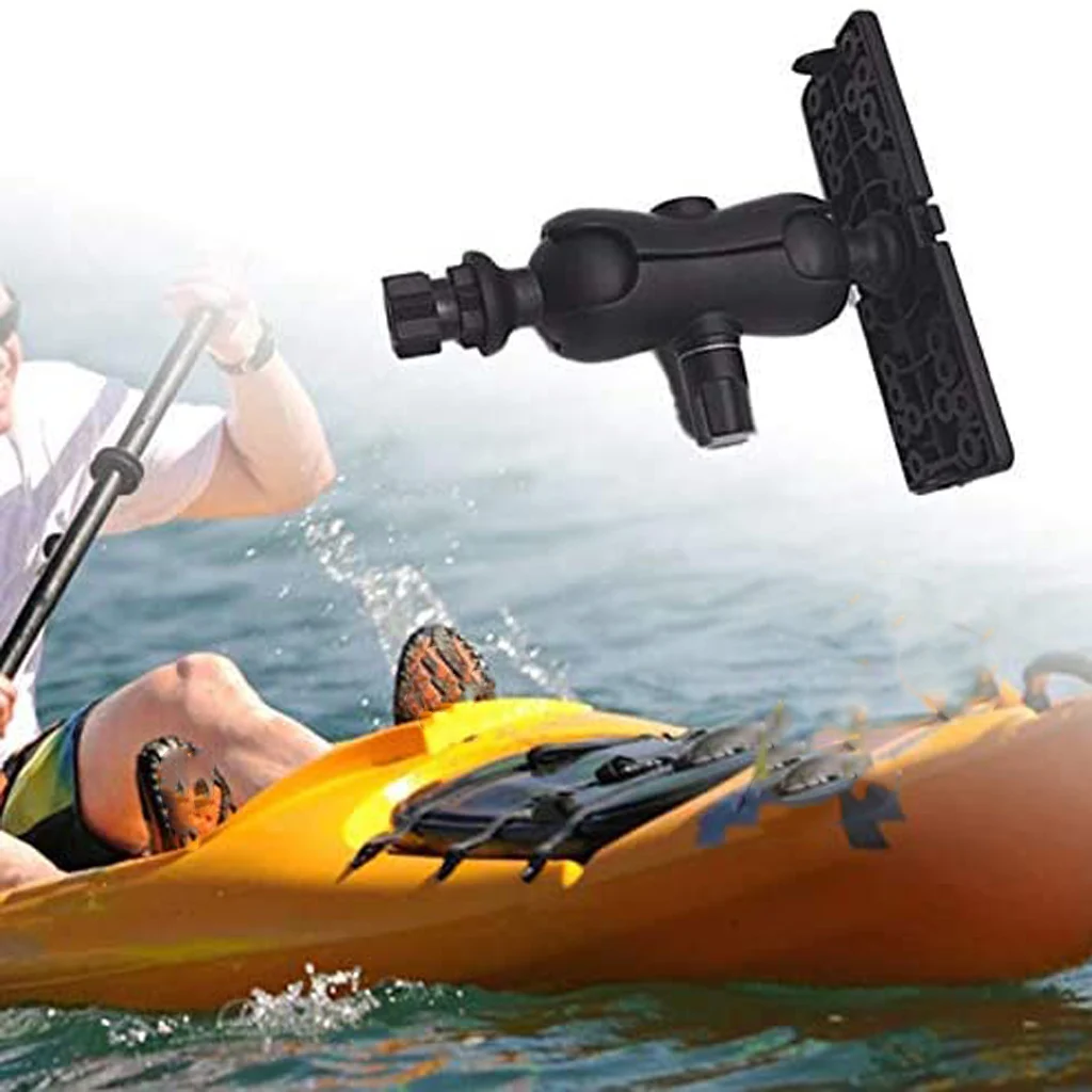 Durable Fish Finder Mount Nylon Marine Fishfinder Ball-Mount Bracket Holder
