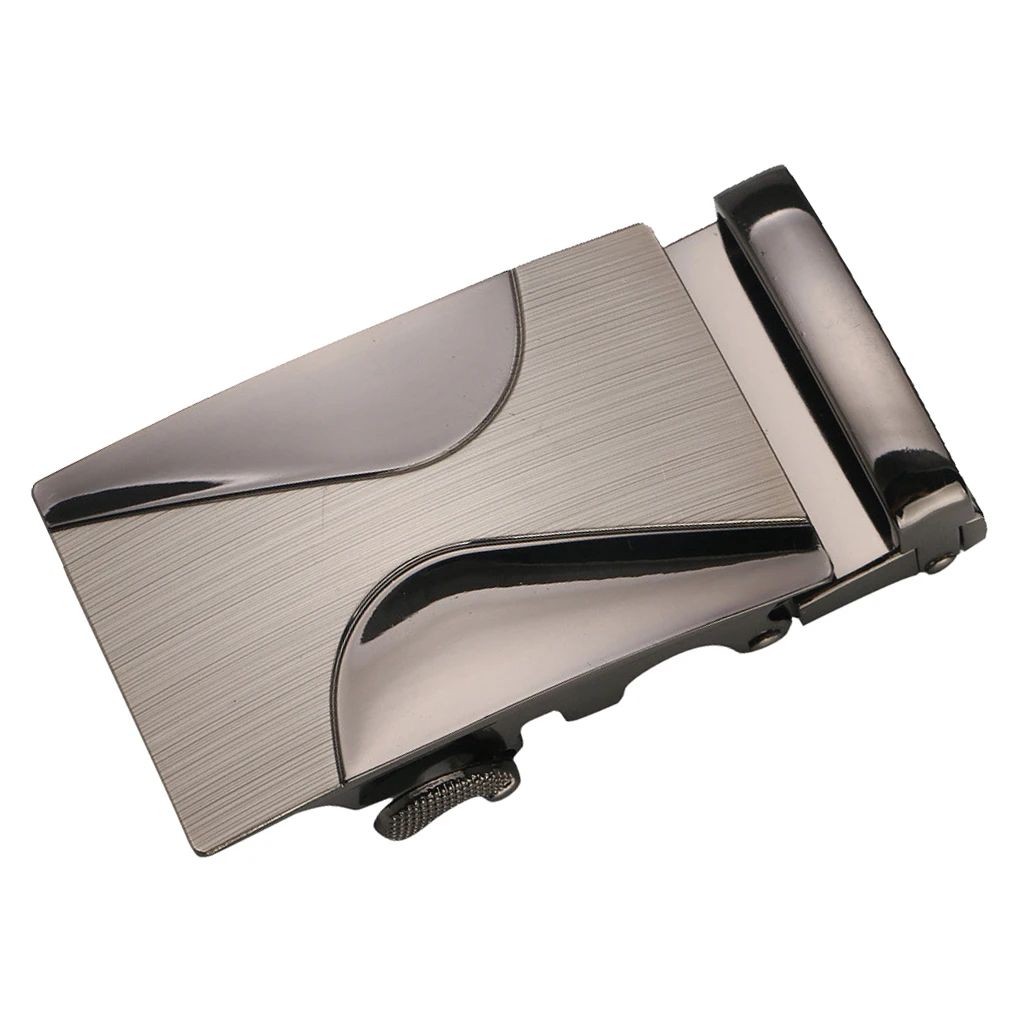 Belt Buckle Men Automatic Buckle Business Men Luxury Leather Waistband Buckles Men Waistband Ratchet Belt Buckle without belt