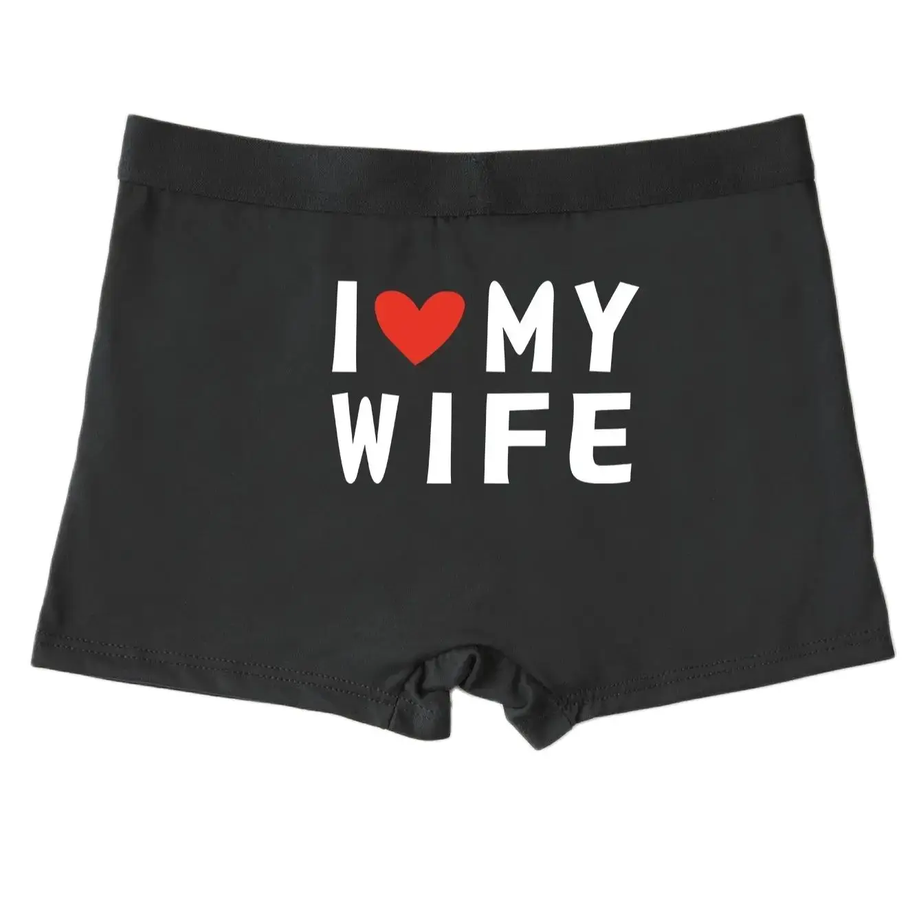 Varsbaby Men Big Performance No Fly Boxer Brief with Letter Print Summer Breathable Underwear Panties