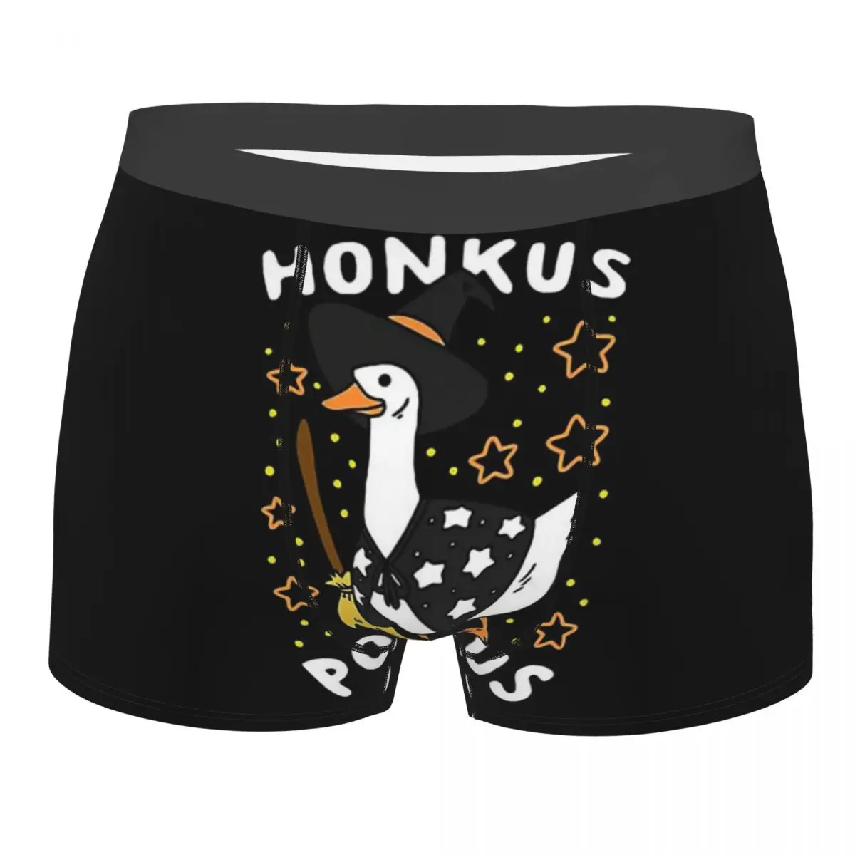 Honkus Ponkus Untitled Goose Honk Bell Game Internet Meme Underpants Breathbale Panties Men's Underwear Print Shorts Boxer Brief