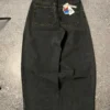 New Harajuku Hip Hop Cartoon Y2K Big Boy Jeans Women Graphic Embroidery Baggy Jeans Pants High Waist Wide Leg Trouser Streetwear - Image 2