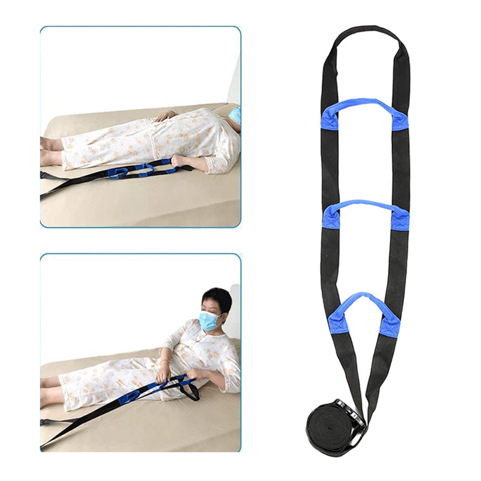 Bed Ladder Assist with Handle Strap Rope Ladder Pull up Assist Device Bed Support Rope Ladder for Elderly Handicap Disabled