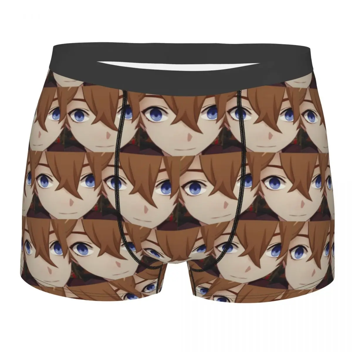 Genshin Impact Childe Tartaglia Man's Boxer Briefs Underwear Highly Breathable Top Quality Birthday Gifts
