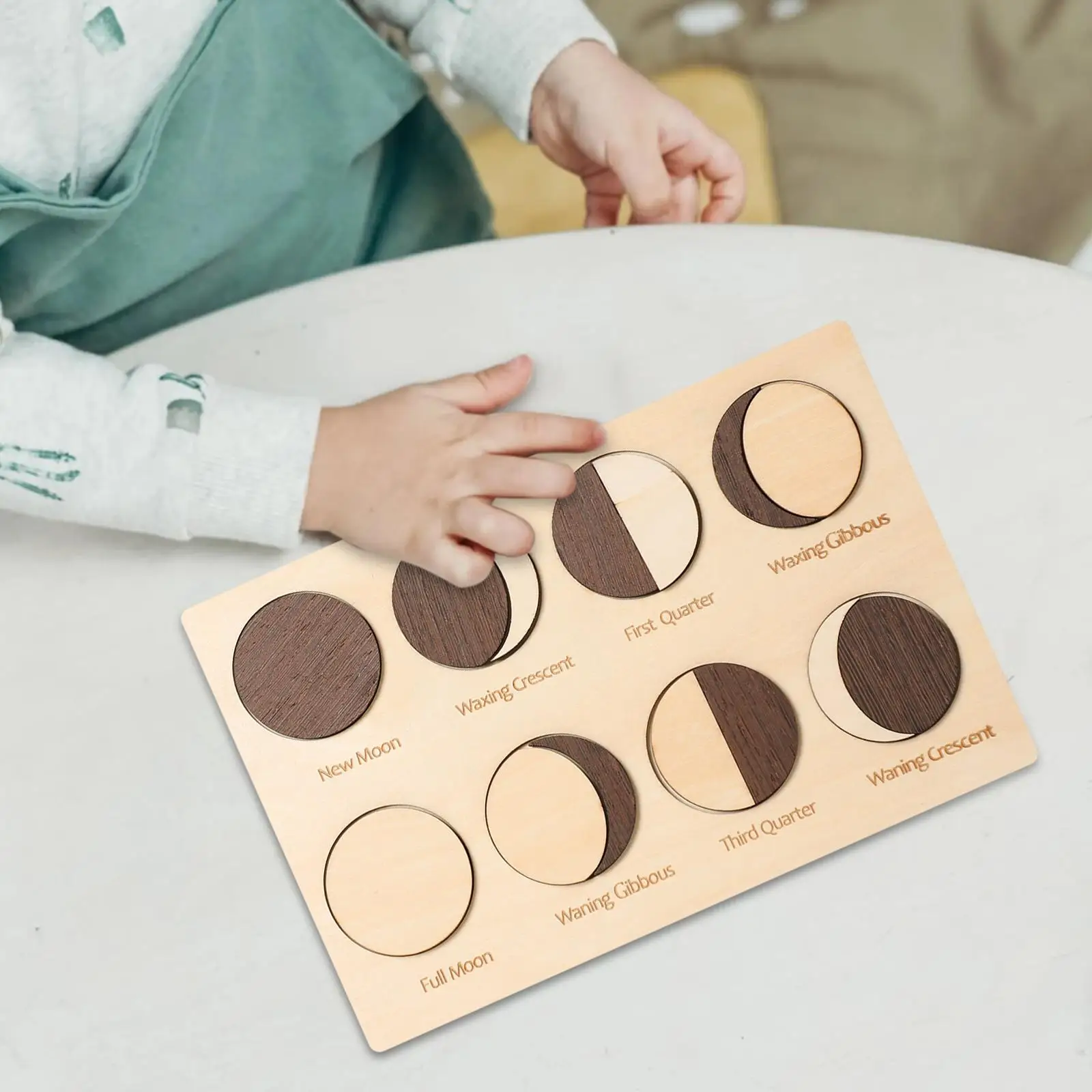 Wooden Puzzle Board Educational Activity Toy Gift Preschool Toddler Baby Early Education Toy for 3 4 5 Year Old Boys Girls Baby