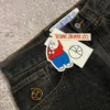 New Harajuku Hip Hop Cartoon Y2K Big Boy Jeans Women Graphic Embroidery Baggy Jeans Pants High Waist Wide Leg Trouser Streetwear - Image 4