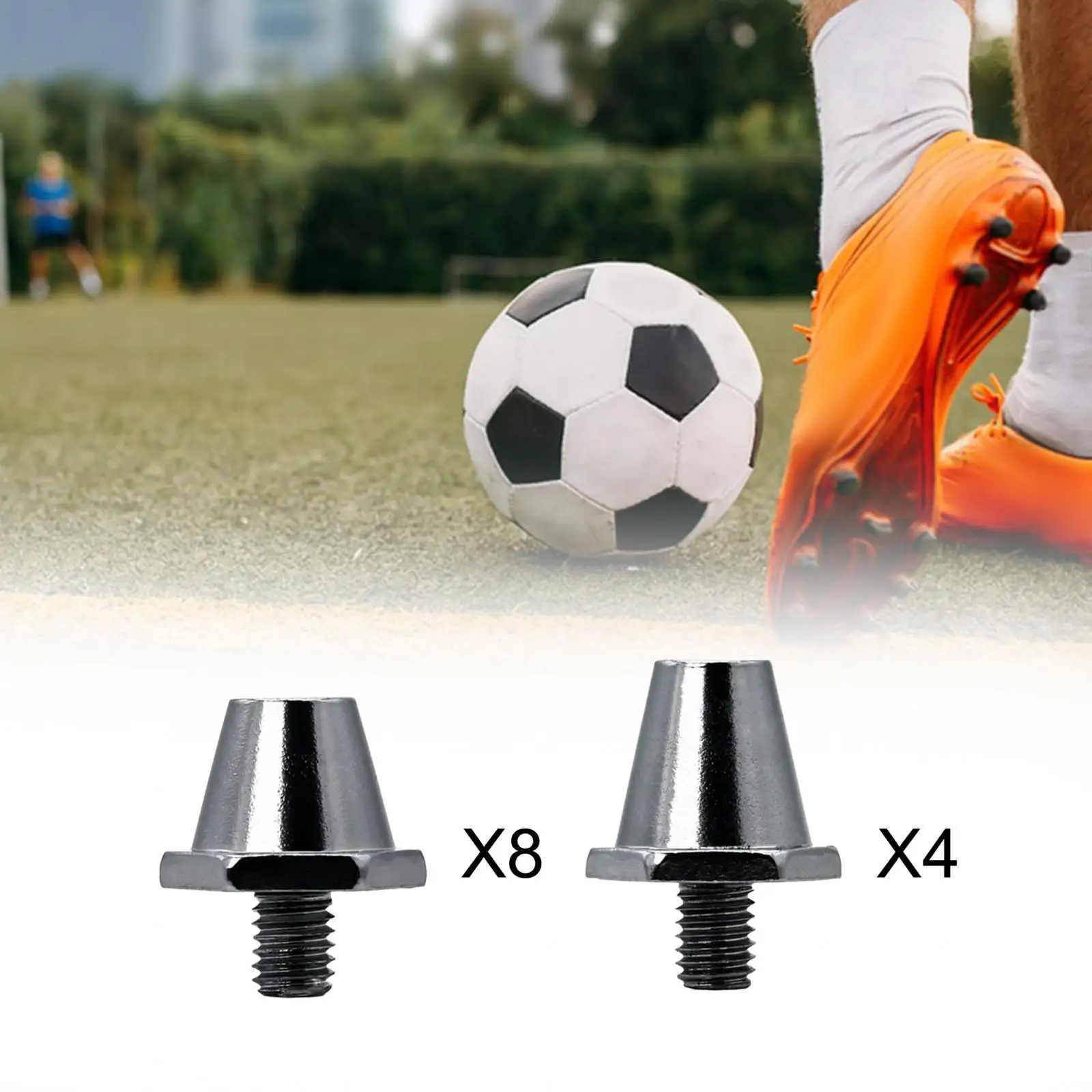 12Pcs Football Boot Spikes M5 Soccer Shoe Studs for Athletic Sneakers Sports Outdoor Indoor Football Cleats Firm Ground Sports 