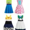 infant dress girls clothes winter girls lace dress elsa gown dress bo peep jessie buzz Woody Cowgirl Jessie Buzz lightyear Alien