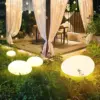 LED Outdoor Waterproof Lawn Lamp Solar Stone Lights Villa Garden Courtyard Landscape Lamp Simulation Pebble Lamp IP65