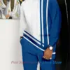 African Clothing Set for Men Tracskuit Set Casual Walking Suit Ovrersize Streetwear Long Sleeve T-Shirt Trousers Outfit 2-piece