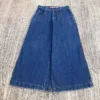 Jeans Harajuku Retro Solid Color Loose Jeans Ladies Y2K Black Pants Men New Punk Rock Hip Hop Gothic Wide-Leg Pants Street Wear - Image 5