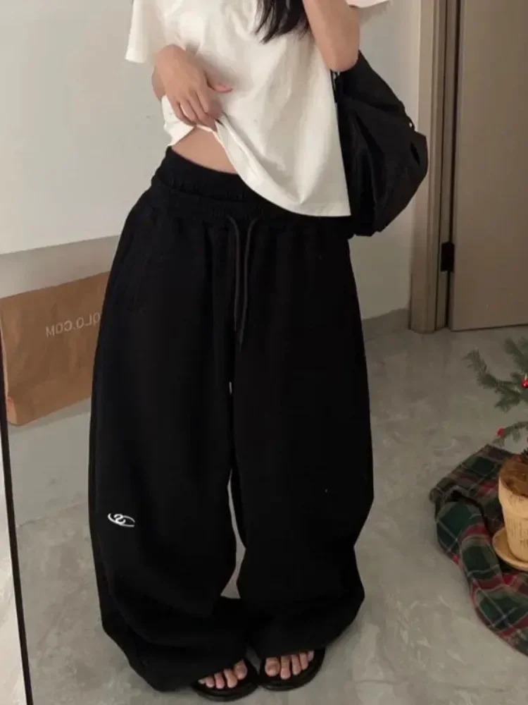 HOUZHOU Y2k Vintage Woman Baggy Sweatpants Joggers Oversized Korean Fashion Sports Pants Harajuku Streetwear Gyaru Kpop Trousers - Image 5
