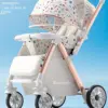 0-6 Years Old Baby Strollers can Sit and Lie Down High Landscape Lightweight Folding Two-way Stroller Children Stroller