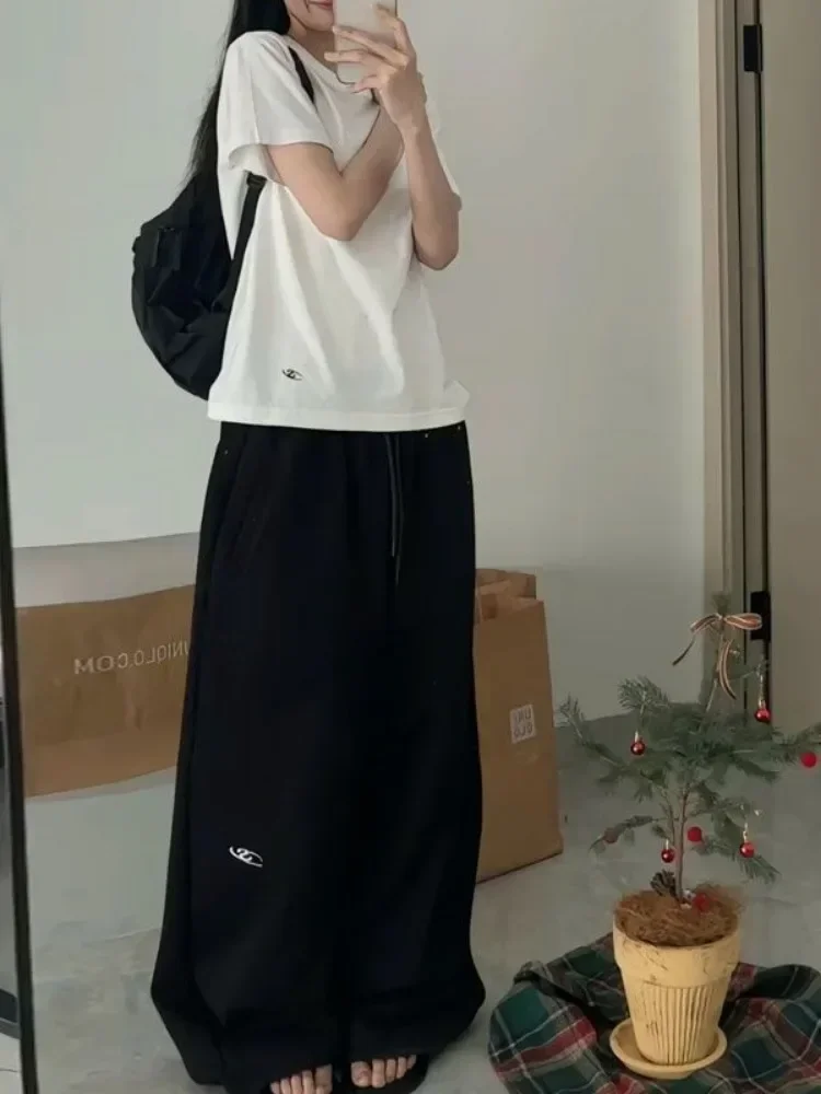 HOUZHOU Y2k Vintage Woman Baggy Sweatpants Joggers Oversized Korean Fashion Sports Pants Harajuku Streetwear Gyaru Kpop Trousers - Image 6