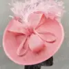 Fascinators Hats For Women Wedding Party Headpiece Feather Royal Ascot Chapeau Cap With Headband Ladies Chic Fascinator Pillbox