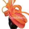 Fashion Chic Feather Fascinator Hats Headpiece Ladies Church Formal Pillbox Fascinators Hat Headband Cocktail Women Hair Access
