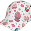 Cute Funny Easter Eggs Bunny Baseball Cap Golf Dad Hat for Men and Women