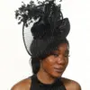 Royal Ascot Hat Fascinator For Women Tea party Floral Wedding Millinery Cap Elegant Women Church Kentucky Derby Chapeau Cap