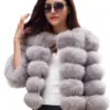 ZADORIN S-5XL Mink Coats Autumn Winter Fluffy Black Faux Fur Coat Women Elegant Thick Warm Faux Fur Jackets For Women 2024 Tops