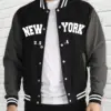 America New York City Baseball Uniform Man Usa Hoodies Fleece fur-liner Men American Jacket Casual Soft Spring Autumn Clothing