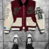 Hip Hop New Men Jacket Y2K Fashion Letters Flocking Embroidered Baseball Uniform Men High Street Retro Popular Casual Coat